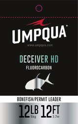 Umpqua Deceiver HD Bone/Permit Fluoro Leader 12'